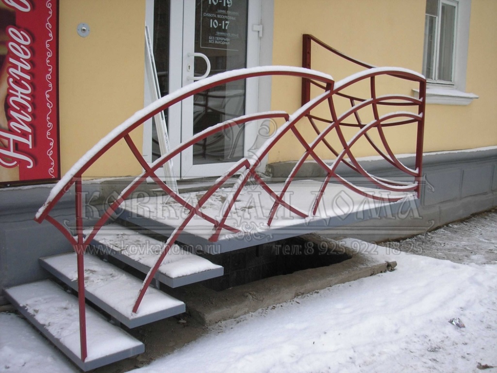 Перила Из Металла Фото На Улице
